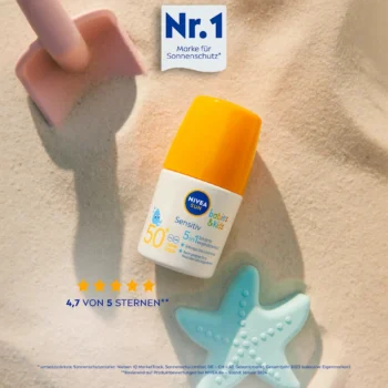 Lăn chống nắng bảo vệ da nhạy cảm cho trẻ sơ sinh và trẻ nhỏ, SPF 50+, 50ml - Ảnh 7