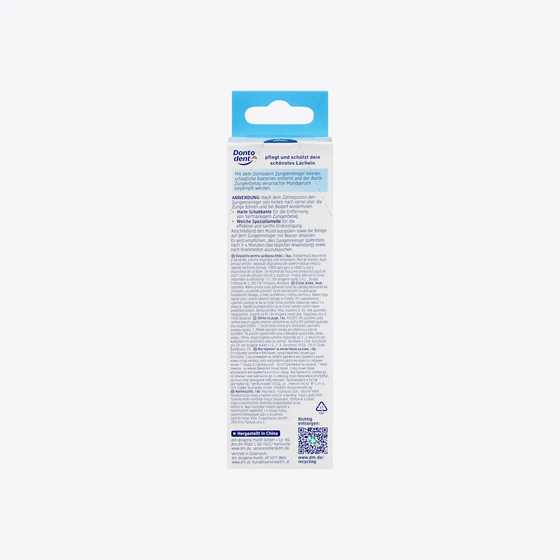 Dụng cụ làm sạch lưỡi, 1 cái - Ảnh 2