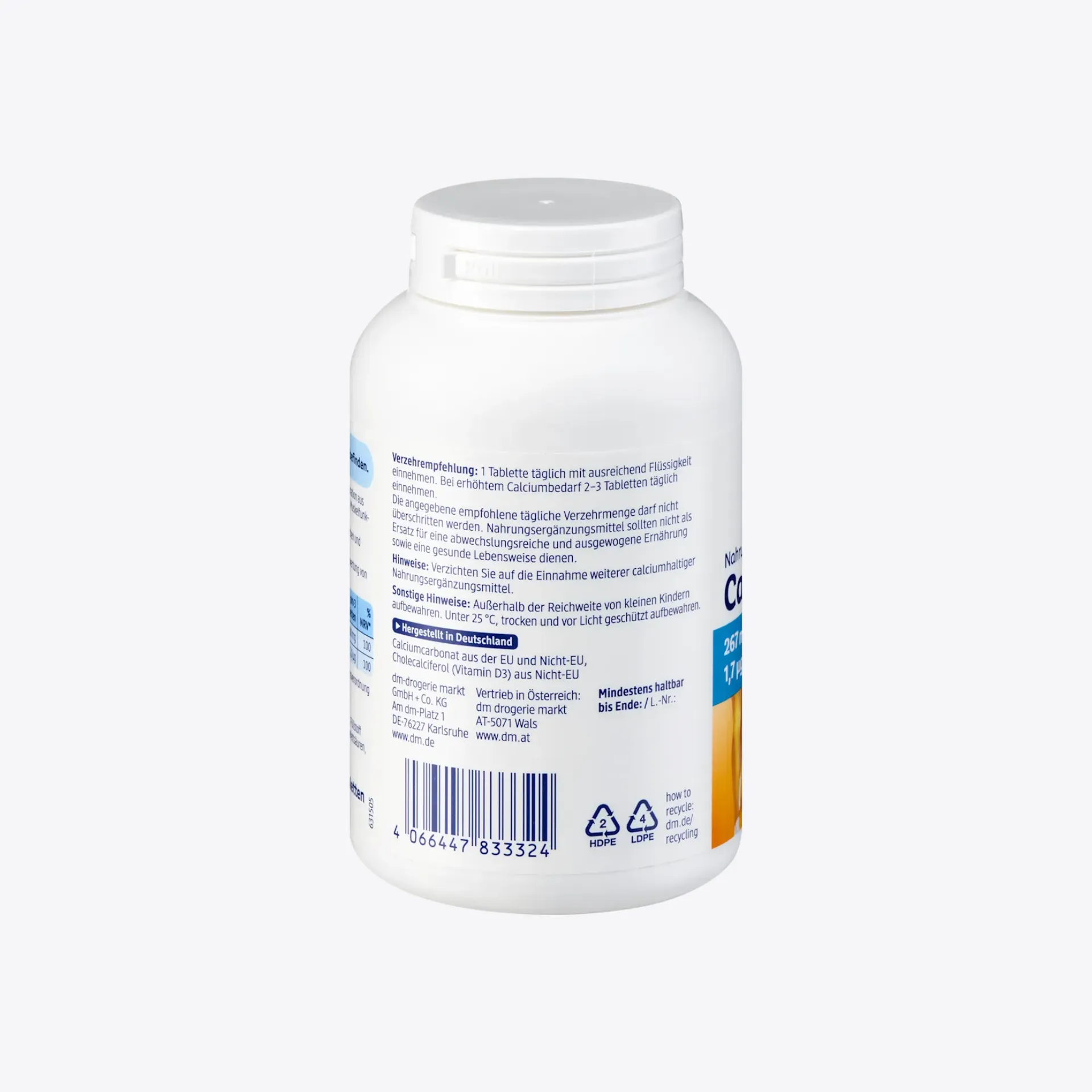 Viên uống bổ xung Canxi + Vitamin D3, 300 viên 264 g - Ảnh 4