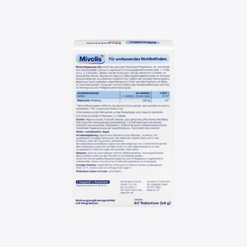 Viên uống bổ xung Magie 400, 60 viên 48 g - Ảnh 2