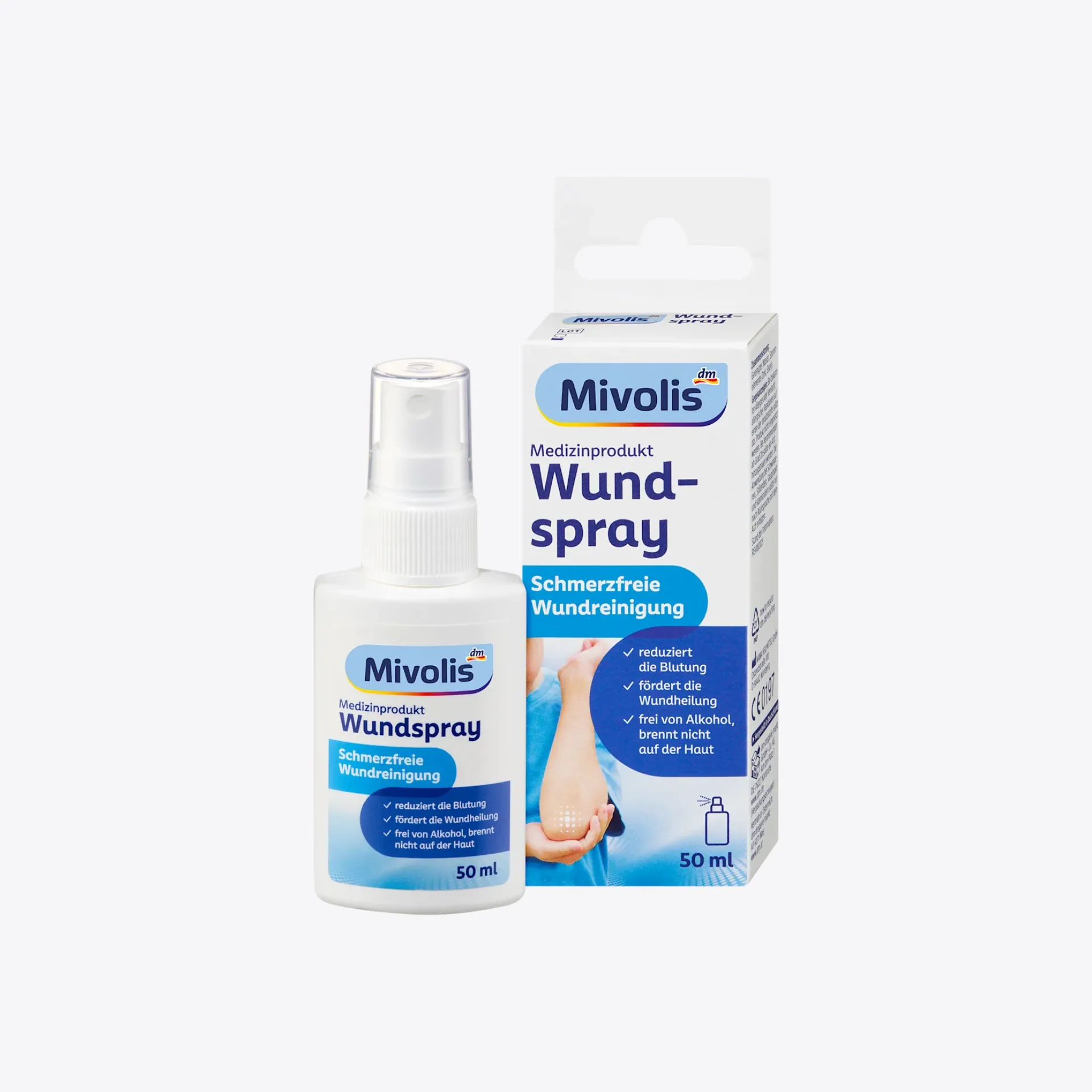 Thuốc xịt vết thương, 50 ml